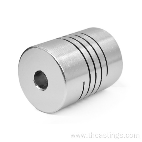 High Speed Aluminum Helical Flexible Shaft Coupling